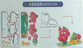 ABC English 3D Puzzle Study Cards For Kids